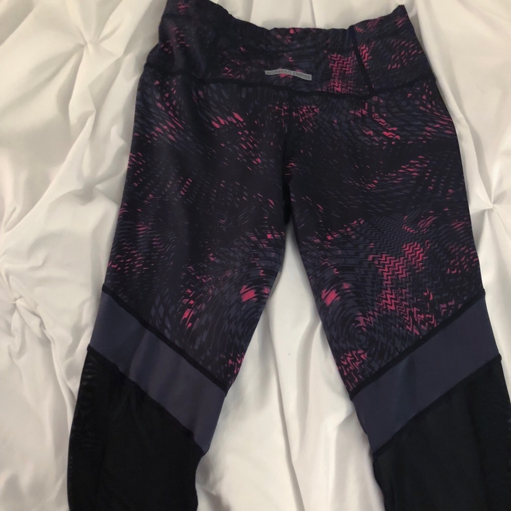 NWOT Workout Empire Athletic Leggings M w/ Mesh